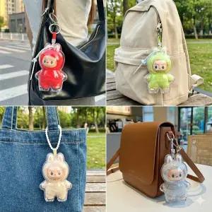 미니 라부부 4세대 케이스 내마음속비밀번호 호환 팝마트 투명 인형 커버 파우치