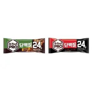 [셀러허브][오리온] 닥터유 프로 단백질바 70g 9개 + 프로 단백질바 크런치 70g 9개 (총 (S16673429)