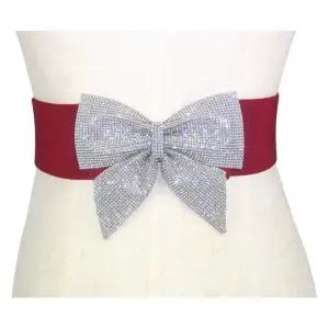 댄스복 라틴 줌바 원피스 큐빅 벨트 공연 스판 라인 레드