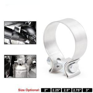 배기 클램프 좁은 밴드 머플러 스테인리스 스틸