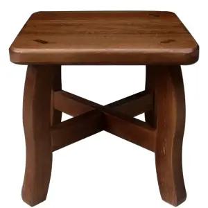 원목 우드 스툴 간이 보조 나무 미니 화분 의자 사각 낮은 오브유 11번가