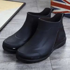 비올때 미끄럼 방지 신발 조리화 주방화 작업용 장화 uQw7+2VXF