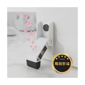 힙톡 도어스토퍼 현관문 스토퍼 현관 말발굽 무타공 자석