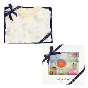 갤러리아 (압소바26년신상,출산,백일에쁜아기옷)비행기7부바디슈트+딸랑이5