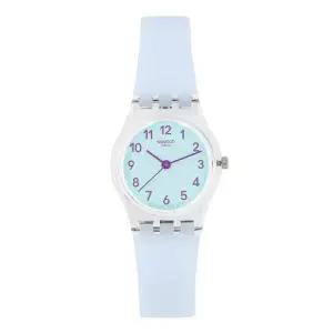 스와치 스와치 손목 시계 여성 젤리 ESSENTIALS BLUE LK396
