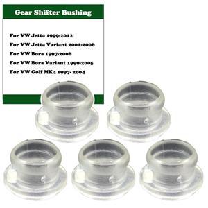 5X 부싱 고정 시트 톨레도 Vw Bora 폴로 골프 제타 MK4 2007 5 단 기어 박스 레버 고무 슬리브 패드 앞치마