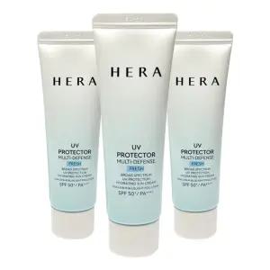 헤라 유브이프로텍터 멀티디펜스 프레쉬 50ml 3개