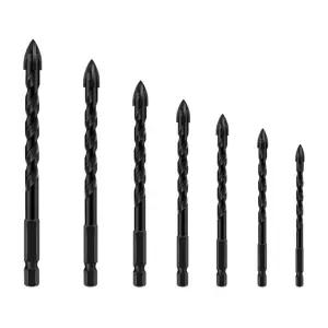 세라믹 타일 고강도 드릴 멀티 비트 7PCS 세트/콘크리트/석재/비트날/기리/기리날/건식/천공/타공/벽돌