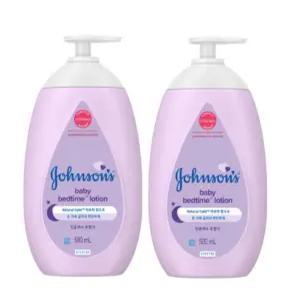 존슨즈베이비 베드타임 로션 펌프형 500ml 2개