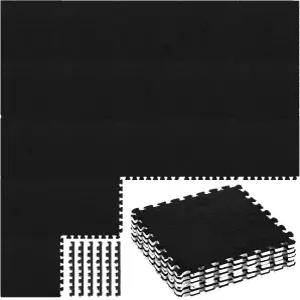 Timgle 36개 연동 카펫 타일 플러시 폼 바닥 매트 테두리 플러피 플레이 홈 놀이방 장식용 소프트 클라이밍