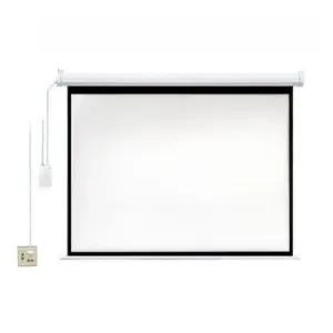 전동 금속 항시야각 초고화질 빔 프로젝터 스크린 가정용 업소용 회의실 대형 이동식 벽걸이