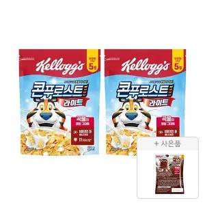 켈로그 콘푸로스트 라이트 530g, 2개 + 증정(첵스초코 쿠키앤크림 30g,1개)