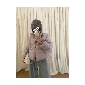 여자 가디건 후드 배색 페이크 캐시미어 카디건 가을 겨울 도톰 니트 스웨터 MACHI4