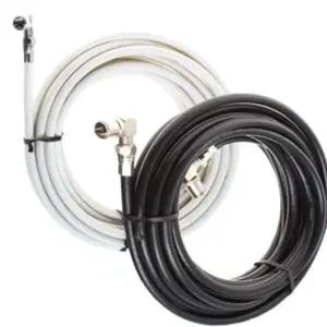 꺽임 TV안테나선 7M 동축케이블 유선방송 케이블선 TV케이블 케이블연장 분배기