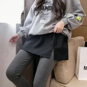 밴딩 여성 레이어드 티셔츠