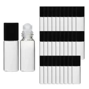롤온 향수용기 공병 블랙 뚜껑 투명 3ml 30개 WEE71D0