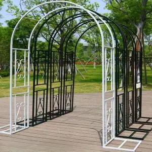 아치형 장미 넝쿨 정원데코 꽃꽂이 프레임 등나무꽂이