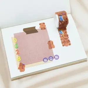 스티커 100p 인기제품 갈색곰 기획전