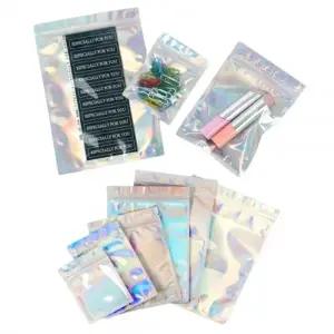 ( )홀로그램 다용도 지퍼백 소분 포장파우치 7.5x10 100P