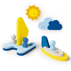 큐트 목욕놀이 입체 조립 블록 (세일어웨이)/모형/놀이/유아동/놀잇감/장난감/아기/완구/어린이/목욕/욕실