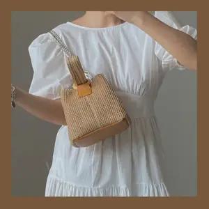 인기제품 휴양지 기획전 버킷백 라탄체인