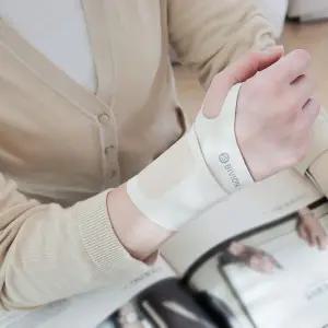 하루종일 베기지 않는  더블랩 손목보호대 SR130 [좌우1 SET]손목테이핑기법