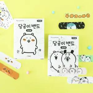 담곰이 밴드 표준형 50매/캐릭터/아이/유아/키즈/의료용/소독/반찬고/작은/상처/보호/지혈/봉합/세균/응급