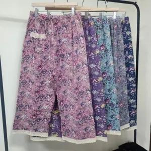 국산 여성용 기모 홈웨어 잠옷바지