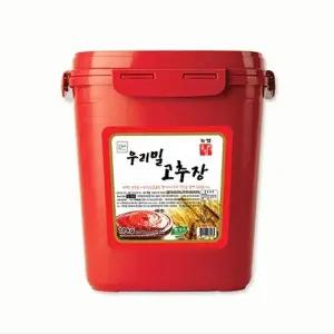 국산밀 100 한국 우리밀 농협 우리밀 고추장 14kg