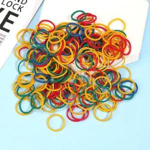 미니 컬러 고무줄 180P