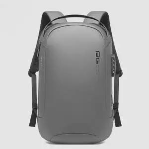 ( )남성 노트북 백팩 잠금장치 책가방 고급 가방 그레이