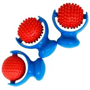 준비 완료 2 손바닥 반죽 롤러 배우기 - 를 위한 쉬운 예술 및 공예 도구 3종 세트 1 점토 페인트의 DIY