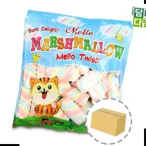 과자 멜로 머쉬멜로우 멜로우 트위스트 (12개입) 135g 1BOX