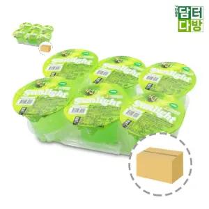 썬라이트 사과맛 푸딩젤리 48개입 180ml 1BOX 유치원