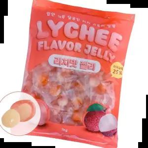 캔디류 헬로우그린 리치 젤리 총 500gx2(팩) 1kg