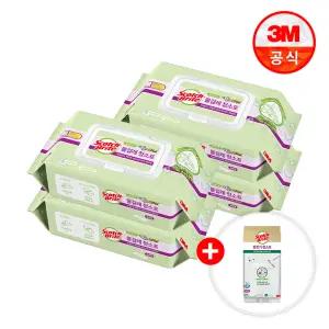 [3M] 표준형 베이직 더블액션 물걸레 청소포 플러스 30매 X 4팩 (120매)+ 정전기 청소포 10매