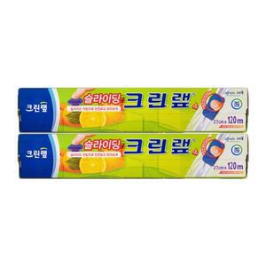 이지 커팅 슬라이딩 크린랩 27cmx120m X2개
