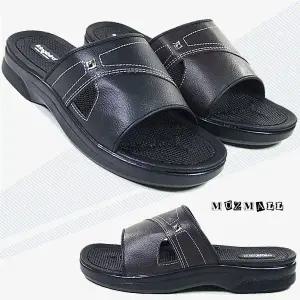 [뮤즈몰] 킹버드 / 250~300 남성 쿠션슬리퍼 사무실 실내 여름 빅사이즈 왕발 사무용 구두 정장 신발