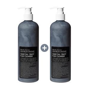 차콜 크레이지 폼클렌징 500ml 2개