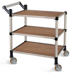우드 서빙카트 3단 N오크 대