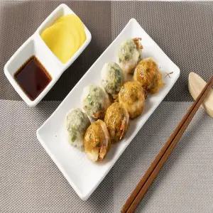 특허받은 장수손만두 새우 고기 김치 굴림만두