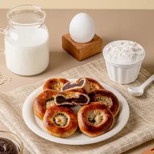 [보리담은][HACCP] 국내산 햇보리로 만든 통팥 찰보리 경주빵