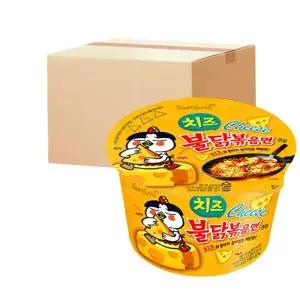 삼양식품 치즈 불닭볶음면 큰컵 105g 16개 / 컵라면