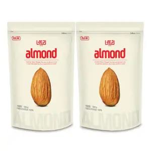 [너트리] 25년 햇 생아몬드 1kg(500gx2개) 미국 캘리포니아