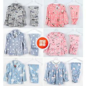 아동 수면 잠옷 겨울 상하세트 신축성 주니어 어린이