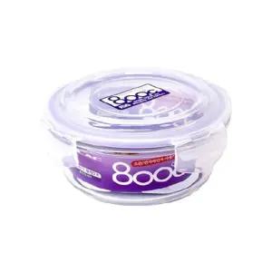 오븐락 유리 반찬통 글라스 밀폐 원형2호 620ml