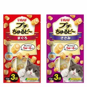 이나바 챠오 쁘띠츄르비 10g 3P 6개세트 고양이간식