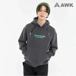 [보리보리/에어워크 주니어]주니어 그래픽 기모 후드 티셔츠