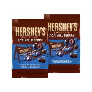 허쉬 다크초콜릿 아사이앤드블루베리 210g x 2개