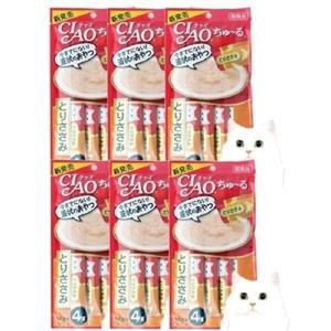 이나바 SC 73 챠오츄르 닭가슴살 4px6개 (WED9872)